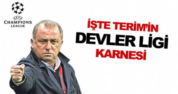 Terim'in ampiyonlar Ligi karnesi!